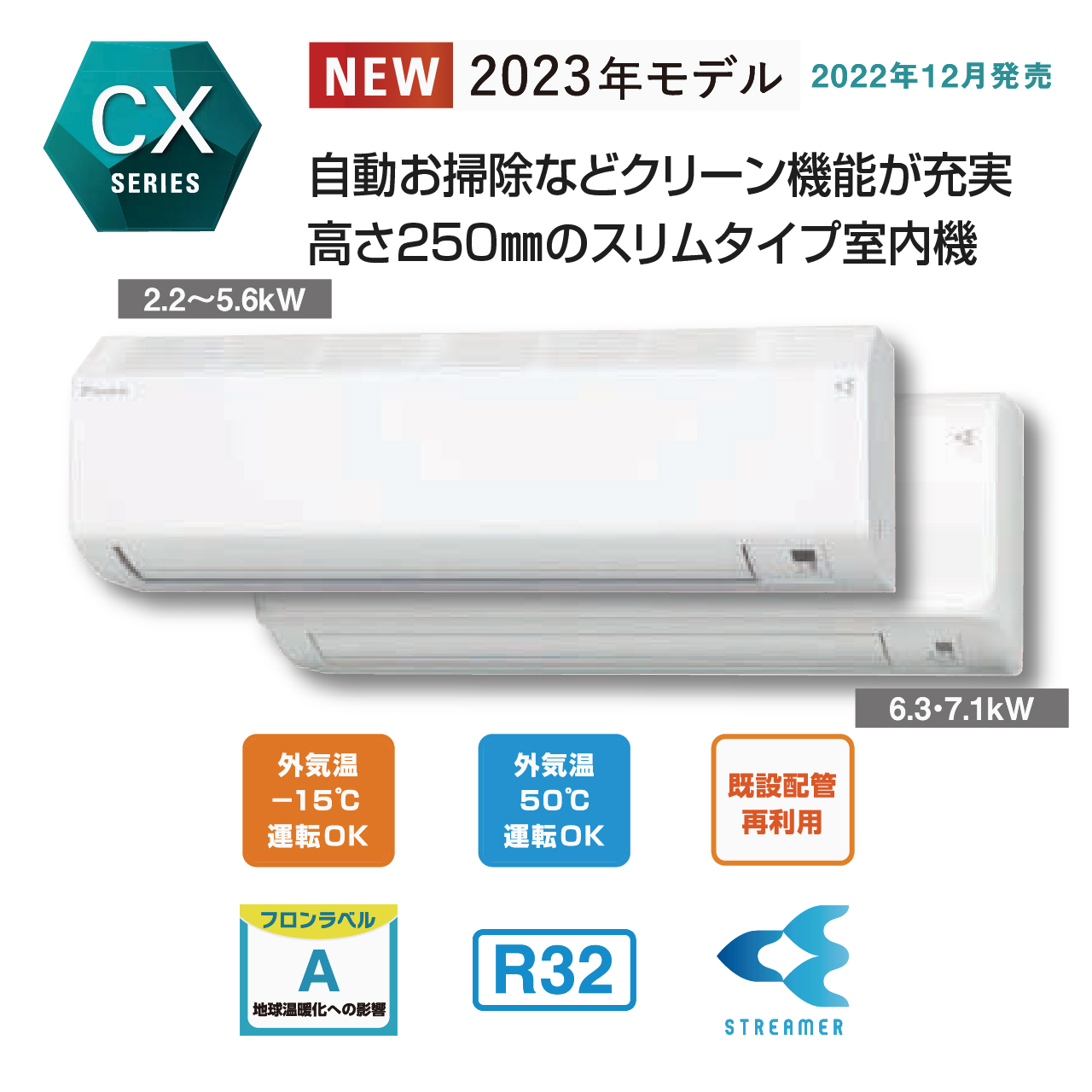 ダイキンエアコン CXシリーズ